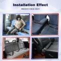 Extra Long 2 Point Lap Seat Belt For Motorhome Adjustable Safety Strap Black New: 3 - 5 Days Free Delivery Only UK - Image 4