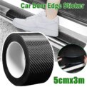 5cm*3m Carbon Fiber Car Sticker Door Sill Scuff Anti Scratch Tape Protector: 3 - 5 Days Free Delivery Only UK