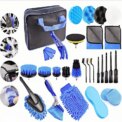 BRIEFNESS 29pcs Car Cleaning Kit Wheels/Interior/Exterior/Leather/Dashboard/Vent Car Beauty Tools, Car Care Cleaning Kit: 3 - 5 Days Free Delivery Only UK