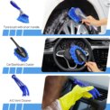 BRIEFNESS 29pcs Car Cleaning Kit Wheels/Interior/Exterior/Leather/Dashboard/Vent Car Beauty Tools, Car Care Cleaning Kit: 3 - 5 Days Free Delivery Only UK - Image 5