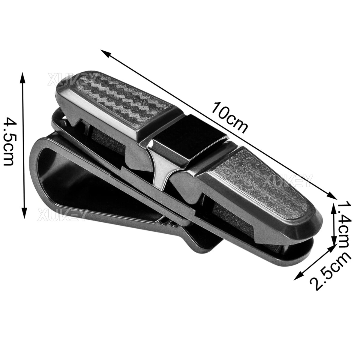 ABS Car Sun Visor Glasses Sunglasses Clip Card Ticket Holder Fastener Universal For Subaru Toyota Volkswagen Volvo Hyundai Kia - Image 2