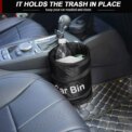 Car Trash Portable Vehicle Garbage Can Foldable Pop-up Waterproof Bag Waste Basket Auto Accessories Interior Car Accessory: 3 - 5 Days Free Delivery Only UK - Image 3