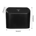 Mini Car Trash Can with Lid Hanging Waterproof Waste Rubbish Bin Garbage Basket Organizer Storage: 3 - 5 Days Free Delivery Only UK Box Auto Interior Accessories - Image 6