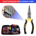 65pc Car Tire Repair Tool Kit Auto Emergency Flat Tire Puncture Plug Needle Nose Pliers Cutter Tyre Nail Tire Pressure Gauge: 3 - 5 Days Free Delivery Only UK - Image 5