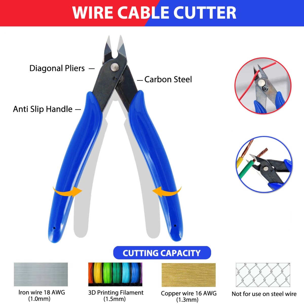 65pc Car Tire Repair Tool Kit Auto Emergency Flat Tire Puncture Plug Needle Nose Pliers Cutter Tyre Nail Tire Pressure Gauge: 3 - 5 Days Free Delivery Only UK - Image 3