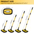 15° Arc Retractable Car Cleaning Brush, Portable Brush Set with Storage Bag for RV, Truck and Camper Cleaning: 3 - 5 Days Free Delivery Only UK - Image 6