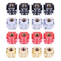 4pcs Tire Valve Caps Protection Cover Universal Tyre Valve Stem Caps Cross Style with Sealing Ring for Car Truck Bike Motorcycle: 3 - 5 Days Free Delivery Only UK - Image 2