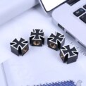 4pcs Tire Valve Caps Protection Cover Universal Tyre Valve Stem Caps Cross Style with Sealing Ring for Car Truck Bike Motorcycle: 3 - 5 Days Free Delivery Only UK - Image 5