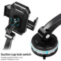 360 Rotation Universal Cell Phone Holder Stand Windscreen Windshield Dashboard Mount Mobile GPS Bracket Support Car Trun: 3 - 5 Days Free Delivery Only UKk Pickup - Image 3