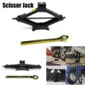 2.5 Ton Tonne Scissor Jack Car Lift Wind Up w/ Crank Speed Garage Handle Tool for Car Van SUV Garage Tool: 3 - 5 Days Free Delivery Only UK