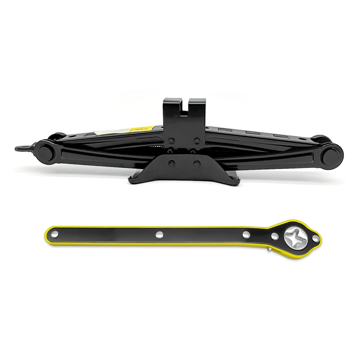 2.5 Ton Tonne Scissor Jack Car Lift Wind Up w/ Crank Speed Garage Handle Tool for Car Van SUV Garage Tool: 3 - 5 Days Free Delivery Only UK - Image 3