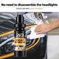 Car Headlight Restoration Polishing Headlamp Scratch Remover Repair Cleaning Paste Remove Oxidation Headlight Polish Liquid: 3 - 5 Days Free Delivery Only UK - Image 5