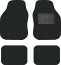 Nicoman Universal Car Floor Mat Spaghetti Car Mat Set Non-Slip PVC Heavy Duty Waterproof Easy Clean: 3 - 5 Days Free Delivery Only UK