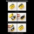 Moto Rueda Padlock Alarm Disc Brake Lock Motorcycle Disc Block Security Moto Wheel Disk Padlock Waterproof Loud Anti Theft: 3 - 5 Days Free Delivery Only UK Alarm - Image 4