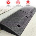 2pcs Portable Ramps with Non-Slip Surface Car Sidewalk Ramp Non-Slip Threshold Ramp for Driveway: 3 - 5 Days Free Delivery Only UK Porch for Cars Motorcycle: 3 - 5 Days Free Delivery Only UKs - Image 6