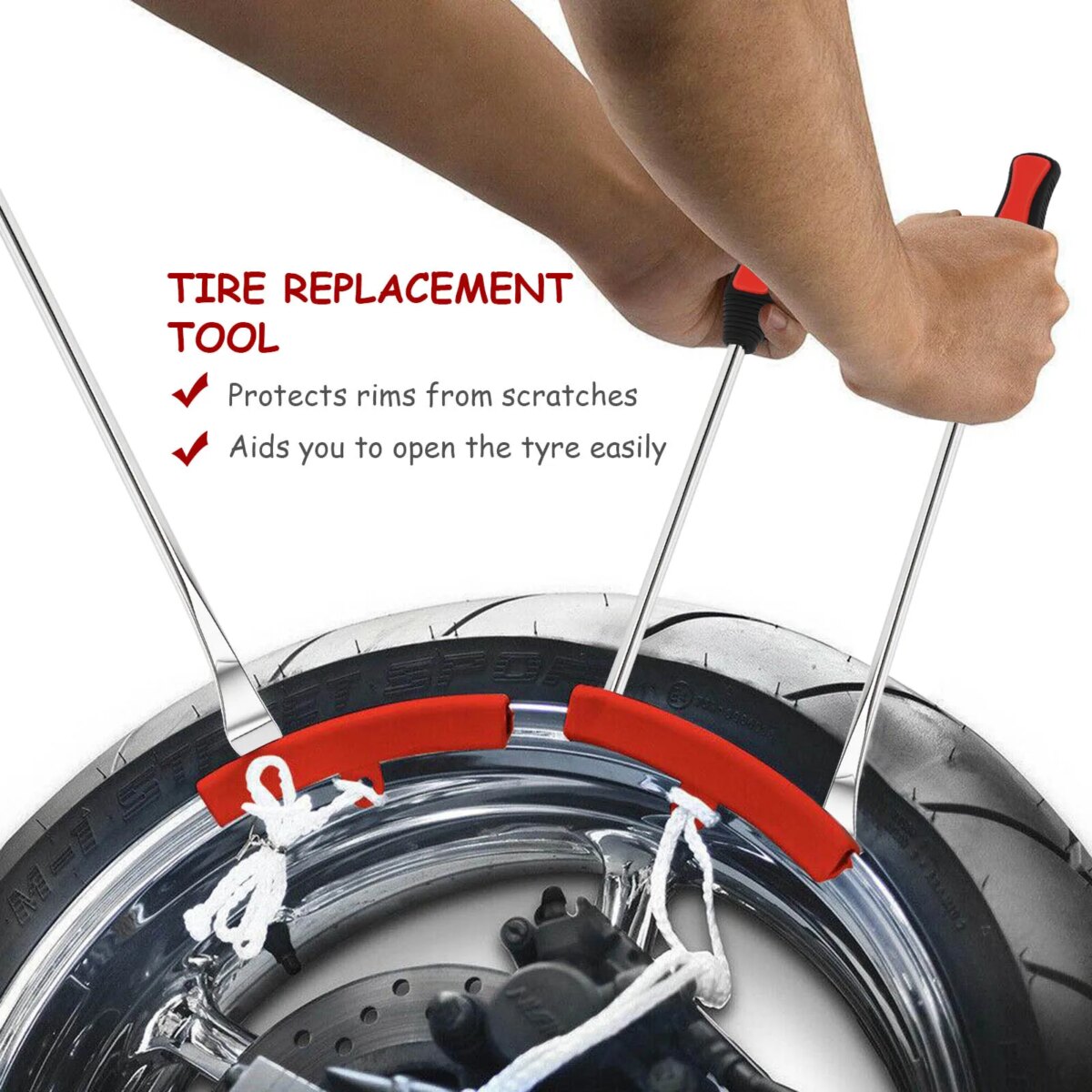24pcs Tyre Levers Spoon Set Heavy Duty Car Bike Motorcycle Tire Changing Tool: 3 - 5 Days Free Delivery Only UK - Image 4
