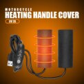 Motorcycle Heated Handgrips 5V 2A USB 3 Gear Warmer Electric Heated Grip Cover Anti Vibration Heating handle for Scooter Bicycle: 3 - 5 Days Free Delivery Only UK - Image 6