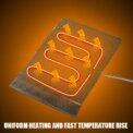 Motorcycle Heated Handgrips 5V 2A USB 3 Gear Warmer Electric Heated Grip Cover Anti Vibration Heating handle for Scooter Bicycle: 3 - 5 Days Free Delivery Only UK - Image 2