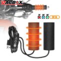 Motorcycle Heated Handgrips 5V 2A USB 3 Gear Warmer Electric Heated Grip Cover Anti Vibration Heating handle for Scooter Bicycle: 3 - 5 Days Free Delivery Only UK