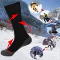 1pair Unisex Winter Warm Self-Heating Health Socks Pain Relief Outdoor Anti-Cold Therapy Magnetic Thermal Stockings Men/Women: 3 - 5 Days Free Delivery Only UK - Image 5