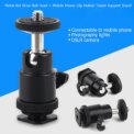 Mobile Phone Clip Holder Environmental Protection and Durability 360 Ball Head Hot Shoe Adapter Mount for Camera Tripod: 3 - 5 Days Free Delivery Only UK - Image 2