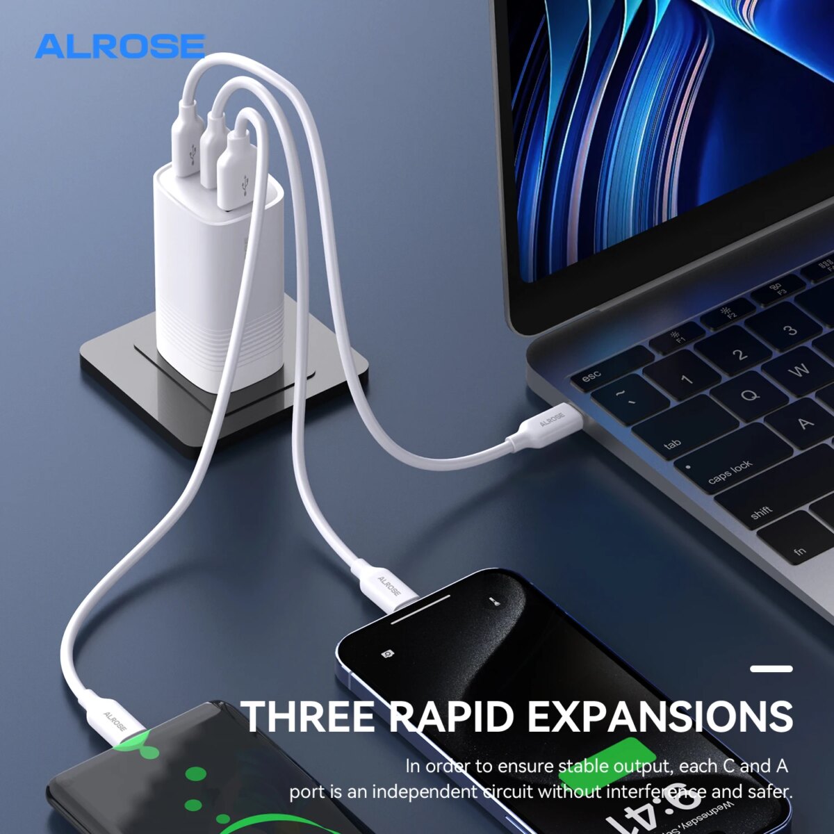 GaN USB Type C Charger 65W 45W PPS PD QC4.0 Quick Charger For Macbook Laptop IPAD Tablet iPhone 16 Samsung S23 Ultra: 3 - 5 Days Free Delivery Only UK - Image 2