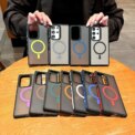 For Magsafe Fashion Slim Matte Liquid PC Magnetic Wireless Charging Case For Samsung Galaxy S25 S24 S23 S22 Ultra Plus Cover: 3 - 5 Days Free Delivery Only UK - Image 2