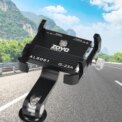 Bike Phone Mount Phone Stand Bracket 90 Degree Rotating Bicycle Phone Clip Aluminum Alloy Bicycle Phone Holder for MTB Road Bike - Image 2
