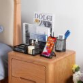 6Pcs Desktop Storage Box Metal Mesh Storage Rack Office Metal Desktop Organizers Pen Holder Set: 3 - 5 Days Free Delivery Only UK - Image 2