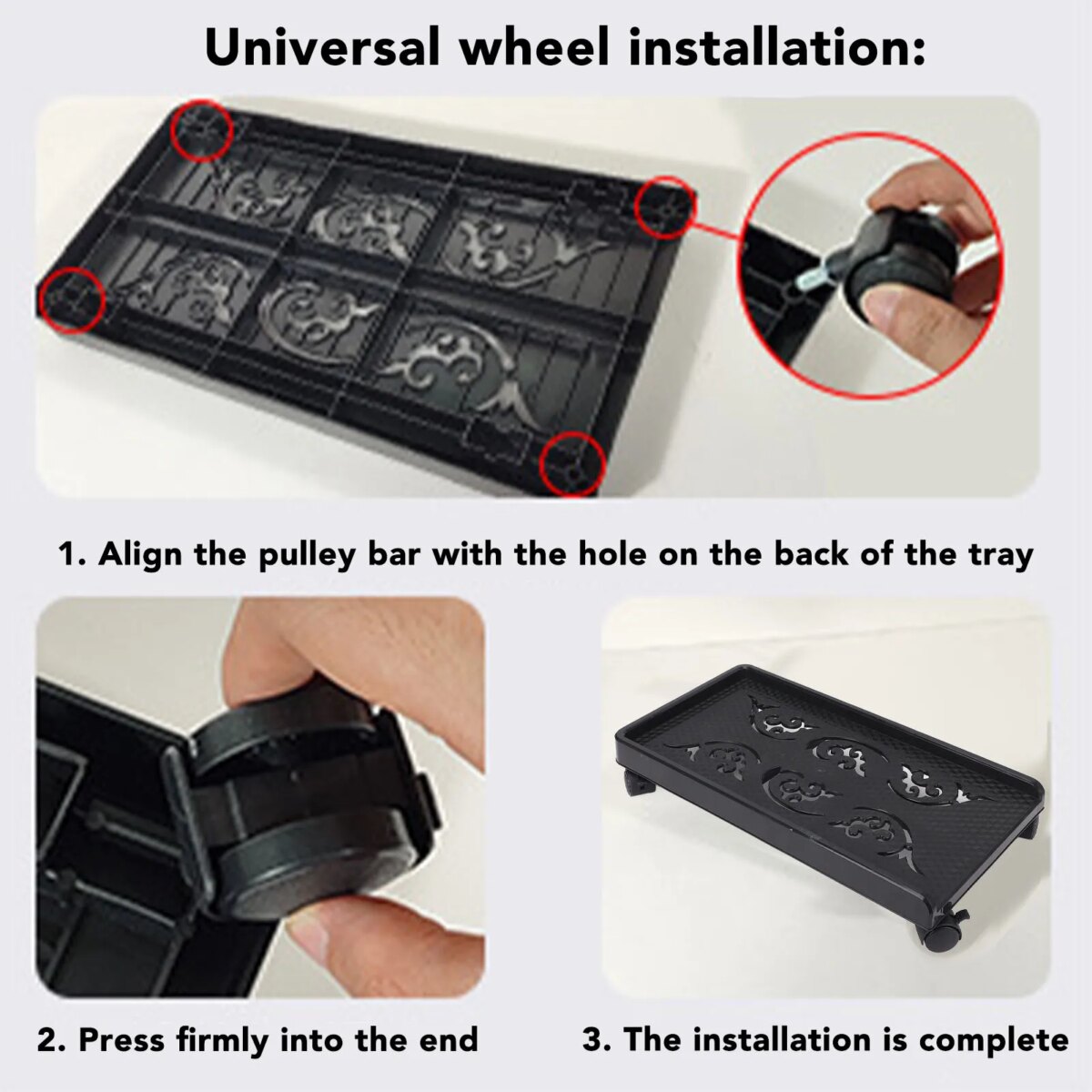 CPU Under-Desk Stand With 4 Wheels Mobile Computer Tower Stand For ATX Cases Heavy-Duty Adjustable Universal Computer Stand 3 - 5 Days Free Delivery Only UK - Image 6
