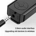 Bluetooth-compatible 5.3 Receiver Wireless 3.5mm AUX Adapter with LED Battery Display for Home Stereo/Wired Headphones/Speaker - Image 5