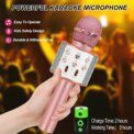 Wireless Bluetooth Karaoke Microphone Mic Speaker Machine Portable Handheld Karaoke Home Party Birthday for Smartphones PC 3 - 5 Days Free Delivery Only UK - Image 4