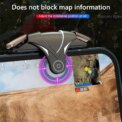 for PUBG 4 Finger Mobile Gaming Trigger Latency-Free Pulse Key Button Aim Shooting Trigger Button for Ios Android Mobiles Phones 3 - 5 Days Free Delivery Only UK