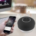 Portable Wireless Bluetooth Speaker Waterproof Suction For Shower Bathroom Black 3 - 5 Days Free Delivery Only UK - Image 6