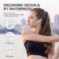Bluetooth 5.3 Earbuds 40H Playtime, Hi-Fi Sound w/ENC Mic, IPX7 Waterproof, Comfort Fit Wireless Earphones for iOS Android 3 - 5 Days Free Delivery Only UK - Image 3