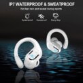 Wireless Earbuds, Bluetooth 5.3 Headphones Sport, Bluetooth Earbuds with ENC Noise Canceling Mic, Bass Stereo Wireless Earphone 3 - 5 Days Free Delivery Only UK - Image 6