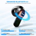 Wireless Earbuds, Bluetooth 5.3 Headphones Built in Noise Cancelling Mic, 36H Playtime LED Display Wireless Earphones. 3 - 5 Days Free Delivery Only UK - Image 4