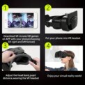Adjustable VR Glasses Virtual Reality Headmounted Headset 3D Movie Game Accessory For Smartphones Phone: 3 - 5 Days Free Delivery Only UK - Image 4