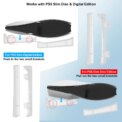 Horizontal Stand with Anti-Slip Mads Base Stand Holder Accessories Space Saving for Playstation 5 Slim Disc & Digital Edition: 3 - 5 Days Free Delivery Only UK - Image 2