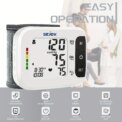 Sejoy Accurate Wrist Blood Pressure Monitor For Home Use Automatic Digital Blood Pressure Device With Large LCD Display: 3 - 5 Days Free Delivery Only UK - Image 5