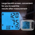 Digital Upper Arm Blood Pressure Monitor Equipment Automatic Sphygmomanometer Medical Portable Tonometer Tensiometer Heart Rate - Image 2