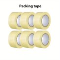 Transparent Brown Parcel Tape Strong Packaging Carton Sealing Tape 48mm X 75m Transparent Tape: 3 - 5 Days Free Delivery Only UK - Image 2