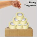 Transparent Brown Parcel Tape Strong Packaging Carton Sealing Tape 48mm X 75m Transparent Tape: 3 - 5 Days Free Delivery Only UK - Image 4