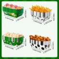 Soccer Birthday Serving Tray, 36pcs Soccer Paper Trays/Soccer Snack Tray/Soccer Party Food Trays, Soccer Party Nachos Food Boats: 3 - 5 Days Free Delivery Only UK - Image 5