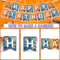Dart War Party Supplies,100pcs Decorations Tableware Set-Dart War Party Plates Cups Napkins Tablecloth Balloons Banner etc: 3 - 5 Days Free Delivery Only UK - Image 3
