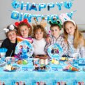 Elsa Birthday Party Supplies, 144pcs Frozen Party Decorations&Tableware-Plates Napkins Banner etc Frozen Birthday Party Supplies: 3 - 5 Days Free Delivery Only UK - Image 4