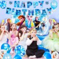 Disney Frozen Party Supplies,172pcs Frozen Party Decorations&Tableware-Banner Balloons Plates etc Frozen Birthday Party Supplies: 3 - 5 Days Free Delivery Only UK - Image 3