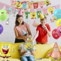 SpongeBob Birthday Party Supplies,38pcs SpongeBob Birthday Decorations-SpongeBob Party Banner Balloons Cake Toppers Tablecloth..: 3 - 5 Days Free Delivery Only UK - Image 3