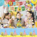 SpongeBob Birthday Party Supplies,38pcs SpongeBob Birthday Decorations-SpongeBob Party Banner Balloons Cake Toppers Tablecloth..: 3 - 5 Days Free Delivery Only UK - Image 2