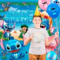 Stitch Party Supplies,36pcs Stitch Birthday Decorations-Stitch Balloon Tablecloth Backdrop etc Stitch Birthday Party Supplies: 3 - 5 Days Free Delivery Only UK - Image 2